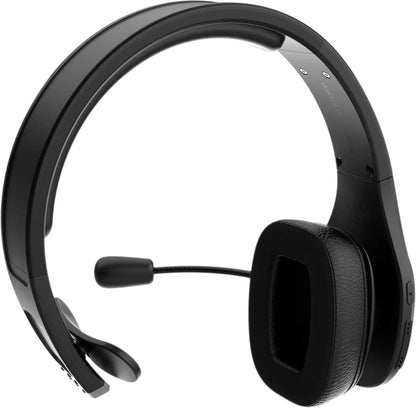 Premium Trucker Bluetooth Headset – Wireless Noise-Canceling Mono Headset with Mic, 30-Hour Talk Time