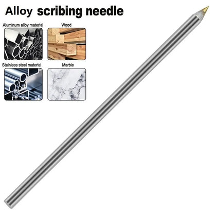 Alloy Scribe Pen - Carbide Scriber for Metal, Woods, Glass, and Tiles Cutting - Precision Marker Pencil for Metalworking and Woodworking Hand Tools 2024