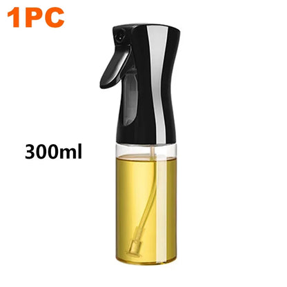 Oil Spray Bottle - 200/300/500ml Cooking Olive Oil Sprayer for BBQ Baking Vinegar & Kitchen Use