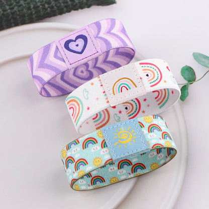 Starry Sky Stretch Bracelet - Sunflower Flexible Wristband Cuff for Sports & Casual Style Gifts