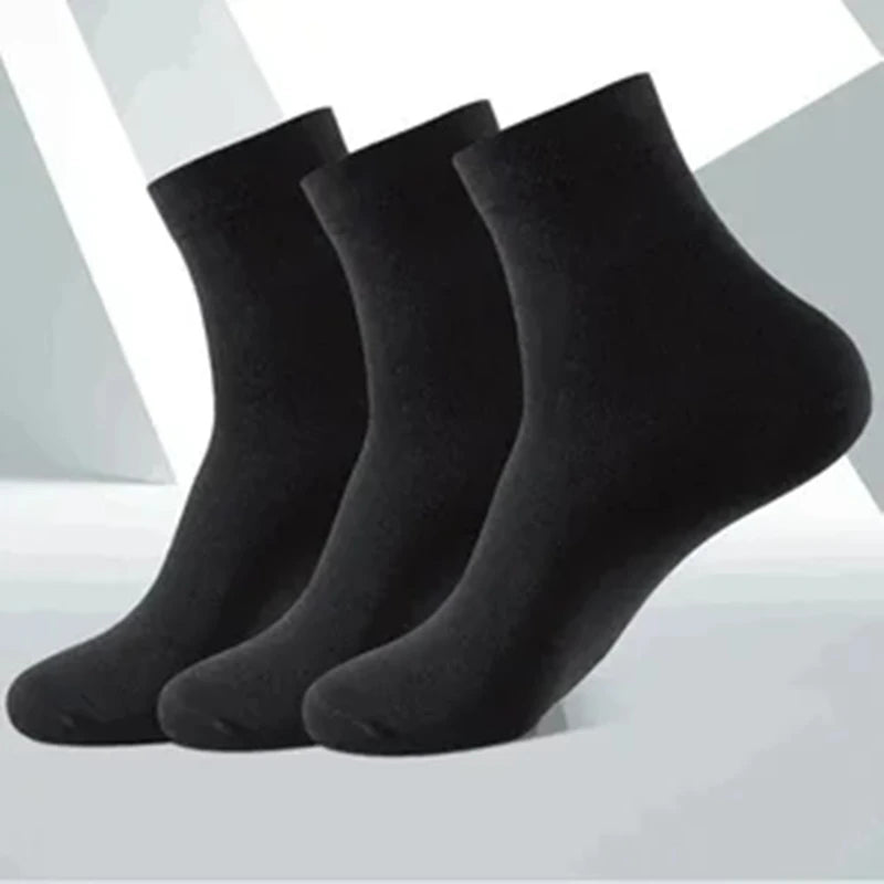 5 Pairs Happy Face Crew Socks – Cartoon Cat Cotton Mid Tube Socks, Breathable Women's Stockings & Hosiery