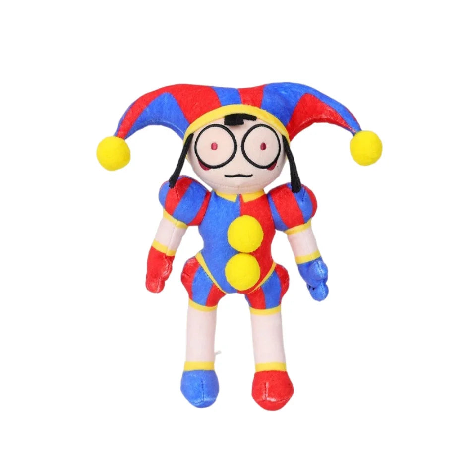 The Amazing Digital Circus Pomni Plush Doll – Soft Anime Clown Toy for Kids Christmas Gift