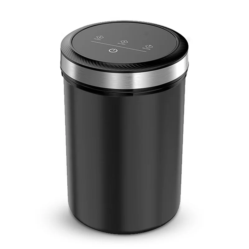 J1UL1N Vacuum Coffee Canister — 1.6L/54Oz Airtight Storage Jar with 33KPa Auto Vacuum & Touch Screen Lid