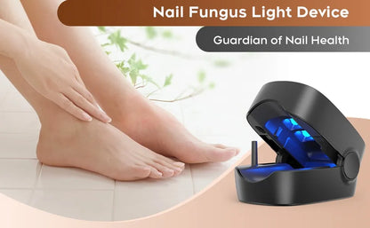 Nail Fungus Cleaning Light Device – USB Charge, 905nm Infrared & 470nm Blue Light for Onychomycosis Treatment