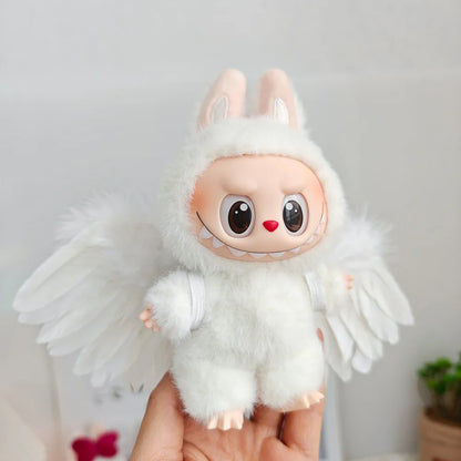 Labubu V1 V2 V3 Doll Clothes — Plush Idol Angel Wings Series DIY Decoration & Accessories Gift
