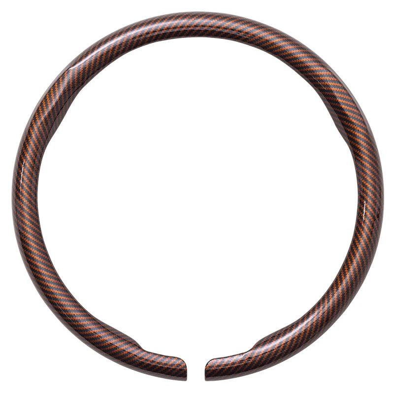Universal 36-38cm Car Steering Wheel Cover — Non-Slip, Breathable, Fits Round & D-Shaped Wheels