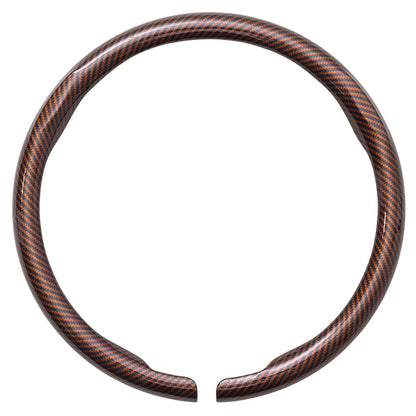 Universal 36-38cm Car Steering Wheel Cover — Non-Slip, Breathable, Fits Round & D-Shaped Wheels