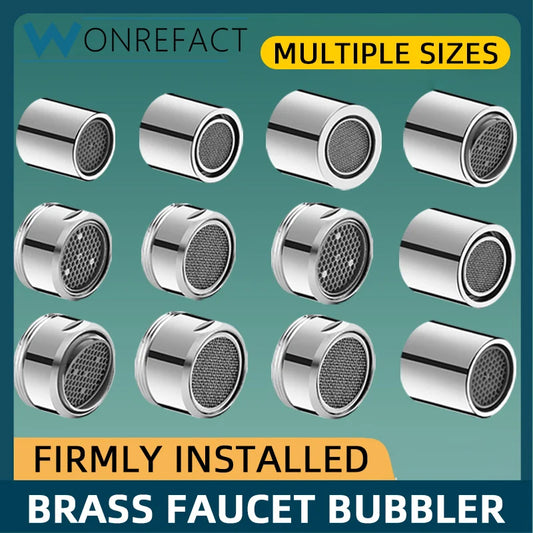 Kitchen Faucet Aerator Bubbler - Water Saving Filter Nozzle Tap Diffuser for Bathroom & Home Use