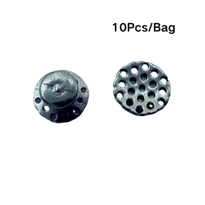 Orthodontic Lingual Button & Crimpable Hook Set – Metal Bondable Dental Traction Eyelets & Accessories for Dentistry Use