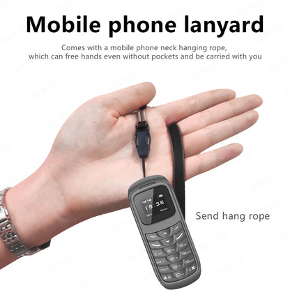 Unlocked Mini Mobile Phone – Bluetooth, Voice Changer, Automatic Call Recording, Magic Voice, Portable Cheap Cellphone