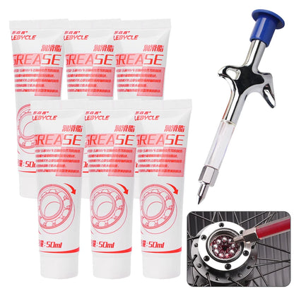 LEBYCLE Bike Grease Lubricant – MTB Bicycle Oil for Hub, Bottom Bracket, Headset, Fork, Flywheel & Bearings