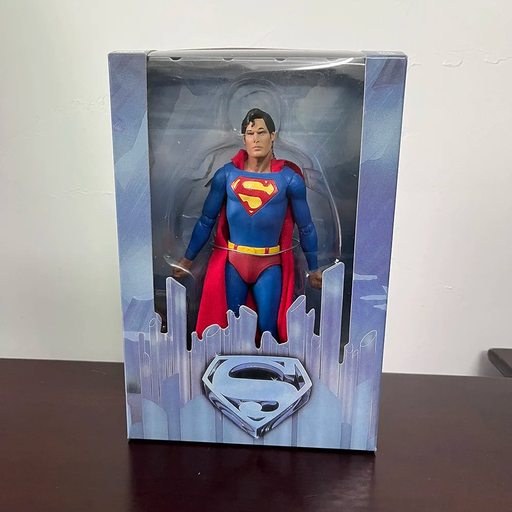 Neca Batman Joker Mafex Superman Harley Quinn Action Figures – Classic Cartoon Collectible Birthday Toys