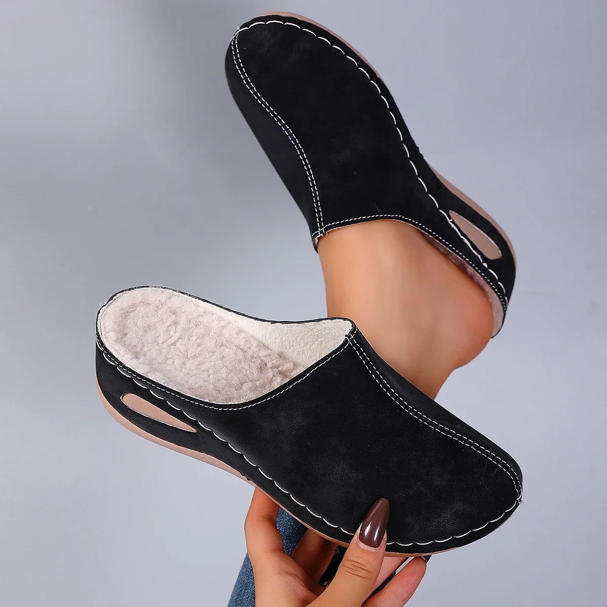 Women’s Platform Summer Slippers - Comfortable Slip-On Beach Sandals for Casual Wear