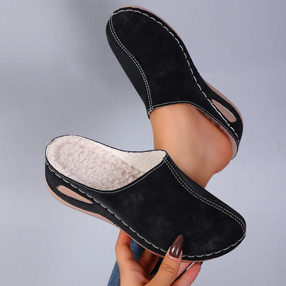 Women’s Platform Summer Slippers - Comfortable Slip-On Beach Sandals for Casual Wear