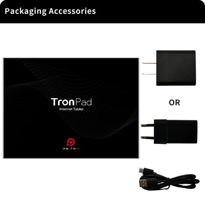 PRITOM 10-Inch Tablet PC – Android 13, 64GB, Quad-Core, SIM Slot, WiFi, GPS & 3G Phone Call Support