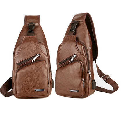 Waterproof Summer Crossbody Chest Bag for Couples – Unisex Small & Breathable Backpack
