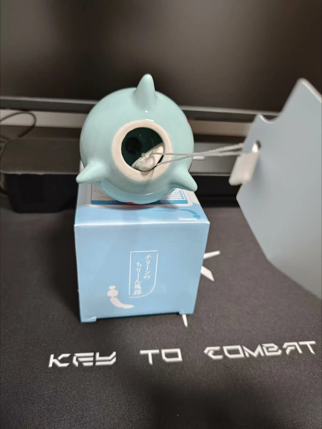 Anime Pokémon Chimecho Figure – Ceramic Wind Bell Pendant, Cute Home & Bedroom Decoration, Children’s Christmas & Birthday Gift