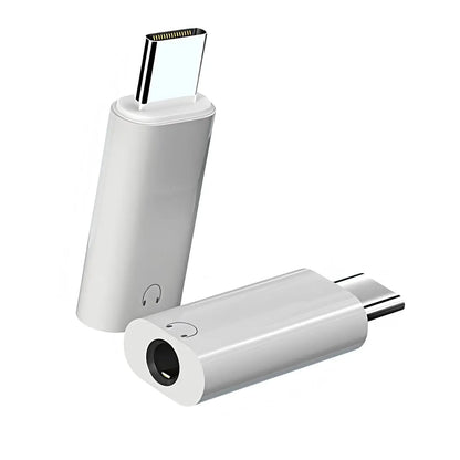 USB-C to 3.5mm Audio Adapter - Type-C Headphone Jack Converter for iPhone 15, Samsung, Xiaomi, and Huawei Devices