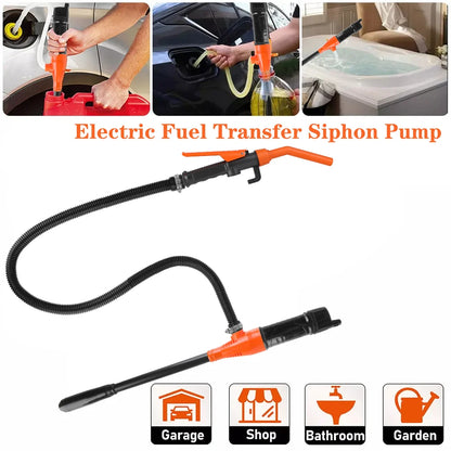 Portable Electric Fuel Transfer Pump – Automatic Water & Oil Suction Vacuum Pump for SUV, Truck, RV & Boat