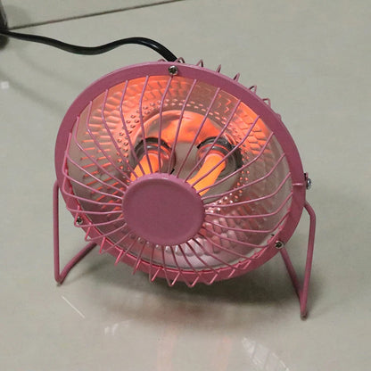 Mini Portable Electric Heater - Quiet Room Thermostat Heating Fan for Indoor Office, Bedroom - Choose 4" or 6" Size