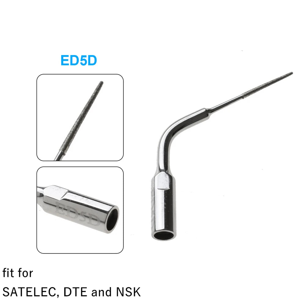 AZDENT Dental Ultrasonic Scaler Tips – Scaling, Periodontics, Endo, Perio Tips for EMS, Woodpecker, DTE, NSK, SATELEC Scalers