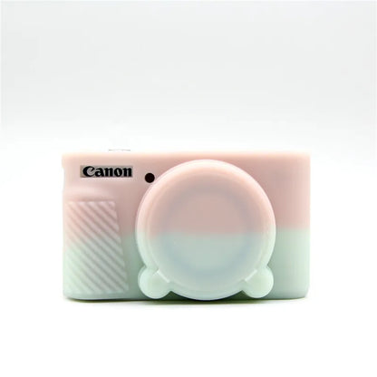 Canon PowerShot SX730 SX740 Silicone Camera Case - Soft Rubber Protective Skin Cover Bag for SX740HS Digital Camera
