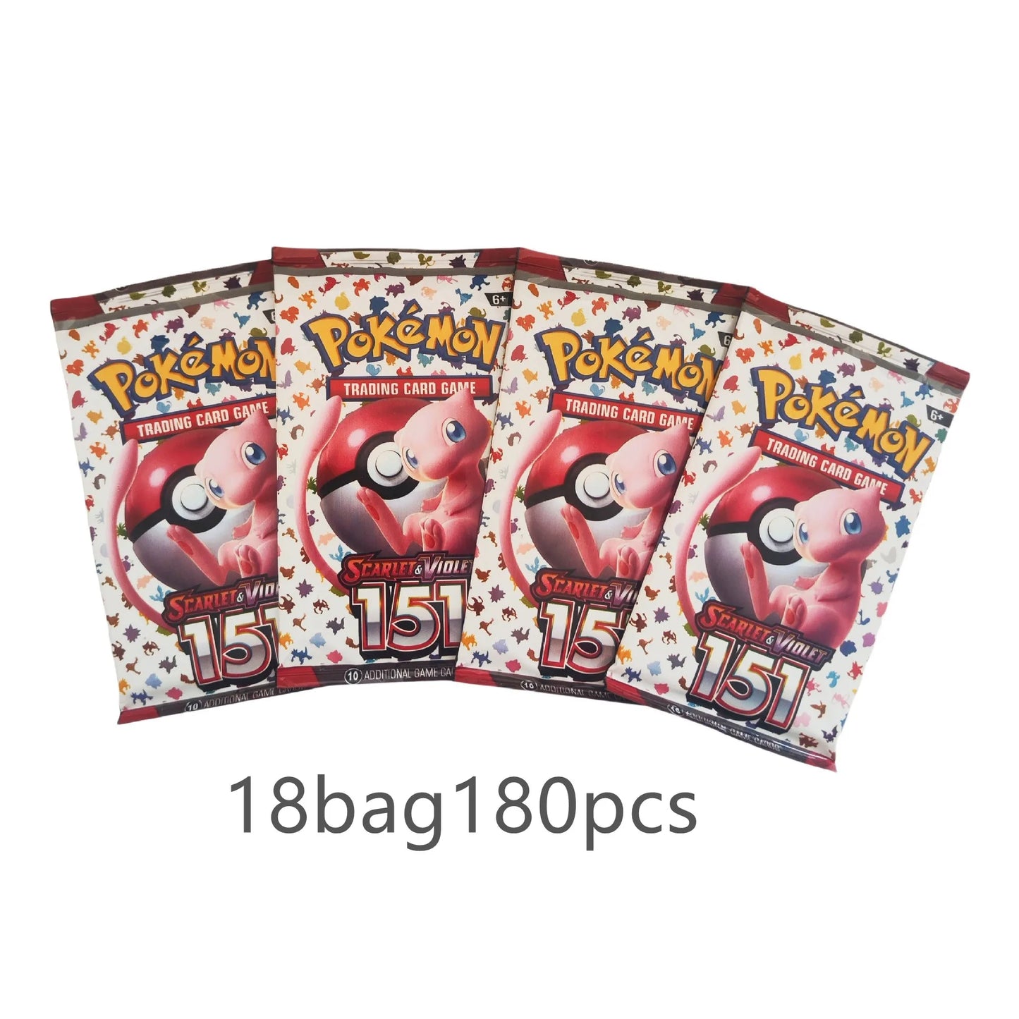 360-Piece Pokémon Card Set – Prismatic Evolutions Scarlet & Violet, 151 Surging Sparks Paldean Fates English Booster Battle Cards