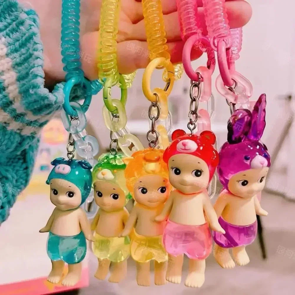 Sonny Angel Candy House Series Blind Box – Cute Doll Keychain Pendant, Handmade Birthday Gift for Girls