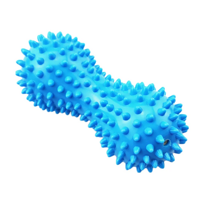 Peanut Massage Spiky Ball for Muscle Pain Relief, Foot Massager & Stress Relief Roller for Plantar Fasciitis