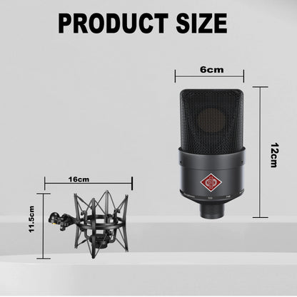 TLM 103 XLR Condenser Microphone – Professional Cardioid Mic for Recording, Podcasting, Voice Over, and Streaming
