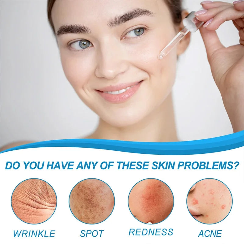 B5 Hyaluronic Acid Facial Serum - Anti-Aging Firming Moisturizer for Fine Lines, Dark Circles & Skin Brightening Care