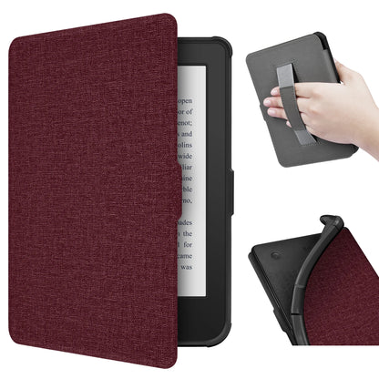 Case for Kobo Clara Colour BW 2024 & 2E – 6" Sleep/Wake Ebook Cover with Hand Strap Holder (N367/N365/N506)