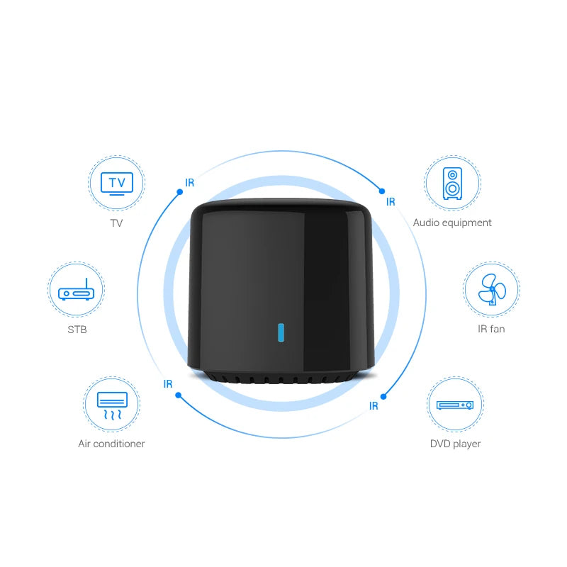 Bestcon RM4C Mini Universal WiFi IR Remote – Works with Alexa & Google Assistant for AC Control