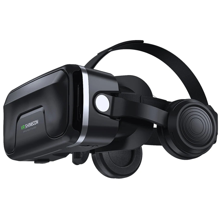 Shinecon 3D VR Glasses – Virtual Reality Headset with Controller for Smartphone Gaming