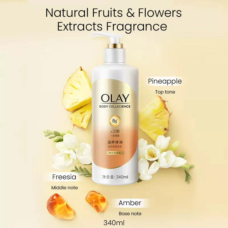 OLAY Body Lotion B3+ Niacinamide – Nourishing, Hydrating, Firming & Brightening Body Cream, Olay Body Cellscience