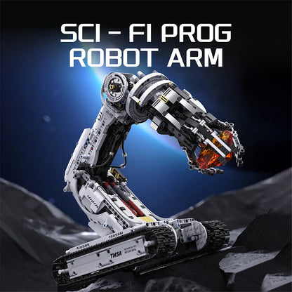 Technical 1512PCS Science Fiction Robotic Arm Building Blocks Set – High-Tech Engineering Car Bricks Toy for Kids & Adults STEM Educational Gift