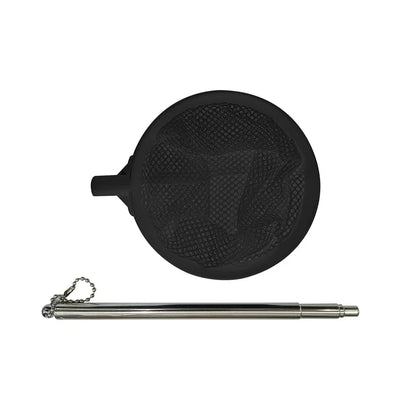 Stainless Steel Retractable Aquarium Fish Net – Small Shrimp Fishing Net for Fish Tank Cleaning and Water Maintenance Accessories Tool