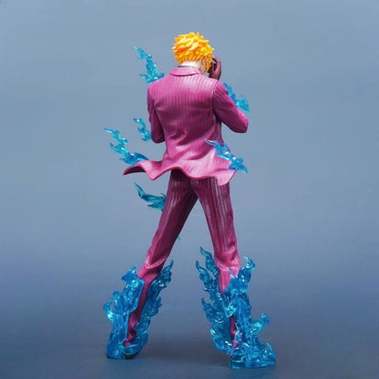 24cm ONE PIECE Sanji Anime Figure – PVC Action Statue for Desktop Collection & Gifts