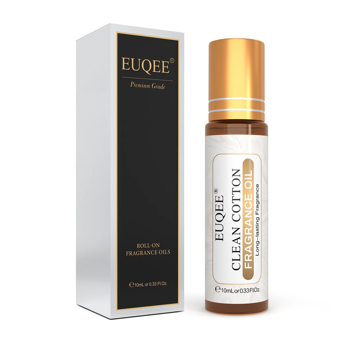 EUQEE 10ml Fragrance Oil Roll-On - Long-Lasting Perfume Scent for Diffusers, Burners & Aromatherapy