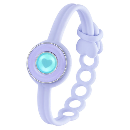 TOTWOO Candy Collection Long Distance Touch Bracelets – Colorful Vibration & Light-Up Bands, Gifts for Girlfriend, Pairing Jewelry