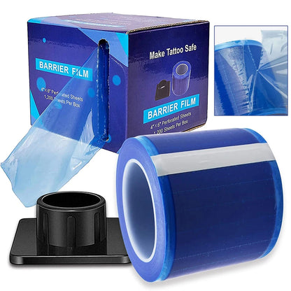 1200pcs Disposable Tattoo & Dental Protective Film – Clear Waterproof Adhesive Wrap