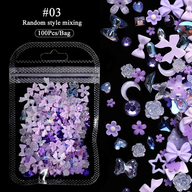 BORN PRETTY 30ML Nail Rhinestone Glue - Gel Adhesive for 3D Nail Charms, Bling Gems & Nail Decoration Supplies