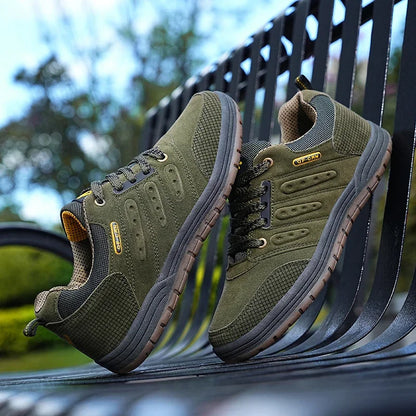Men’s Durable Hiking Shoes – High-Traction Trail Sneakers for Trekking & Mountaineering
