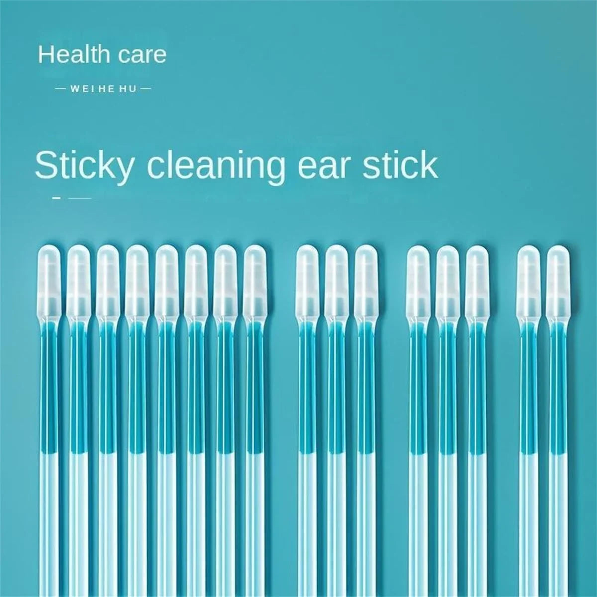 Reusable Silicone Earwax Remover – Gentle Ear Cleaning Sticks for Sensitive Ears