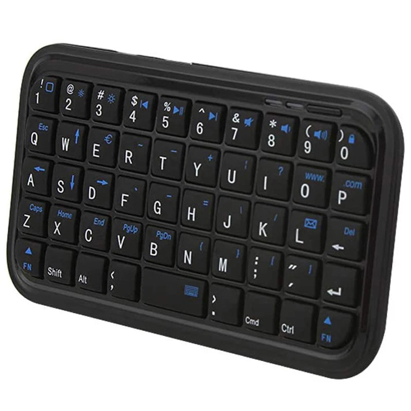 Mini Rechargeable Type-C Bluetooth 3.0 Keyboard – Slim 49-Key Wireless Keypad for Tablets & Smartphones