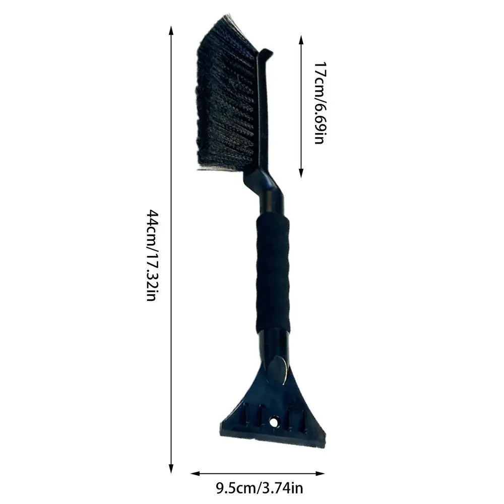 2-in-1 Car Snow Brush & Ice Scraper – Ergonomic Foam Grip for SUV & Car Windows