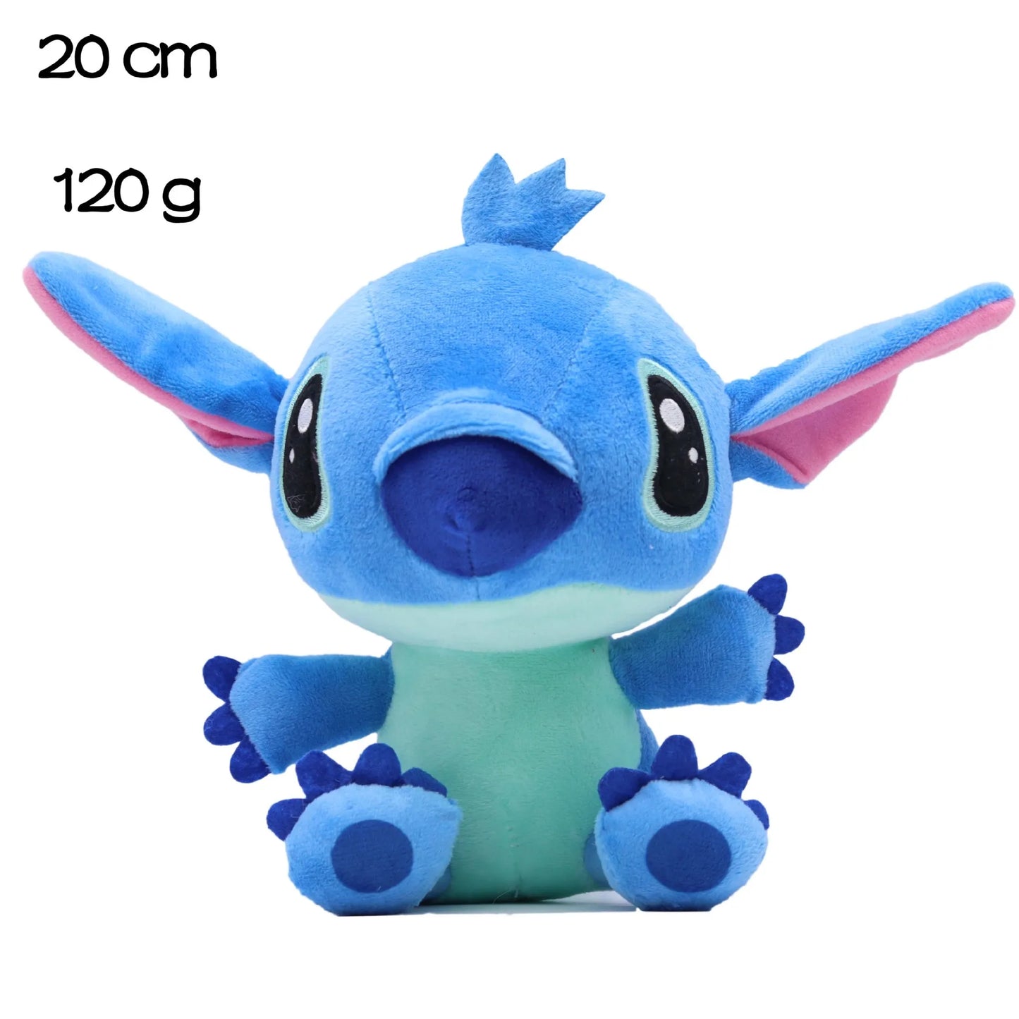 Authentic Disney Stitch Plush Toy 20-25CM - Lilo & Stitch Stuffed Kawaii Pillow Doll for Kids Birthday Gift
