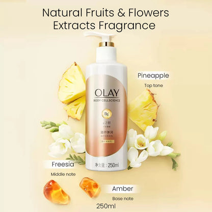 OLAY Body Cellscience Nourishing Lotion – Forest Berry & Rich Tuberose Flavors, 250ml/340ml Options