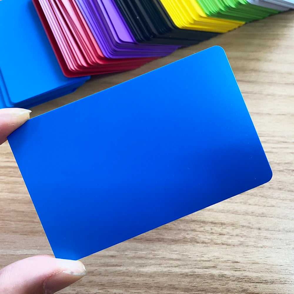 5PCS 13.56MHz NTAG215 NFC Cards – Colorful Blank PVC Smart Tap Business & Social Media Cards