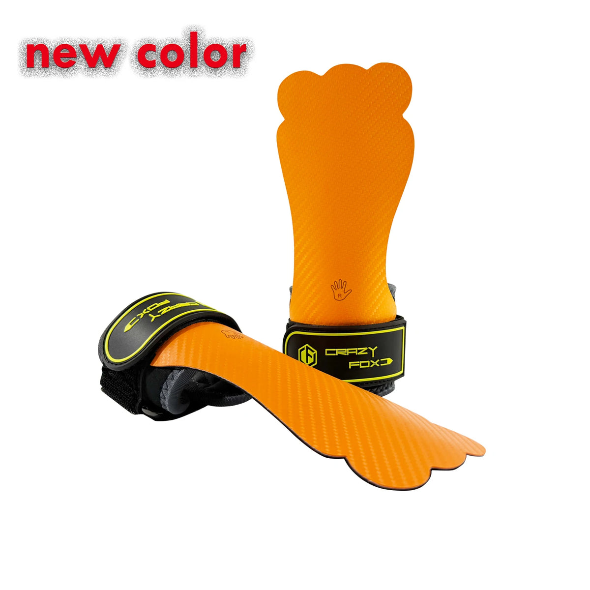 Crazy Fox Hand Grips - Colorful Anti-Slip Calluses Protection for Weightlifting, Pull-Ups & Cross Training